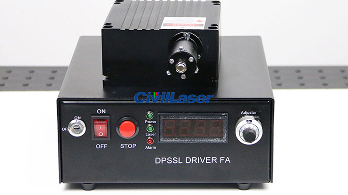 457nm 10W Azul Seminconductor Laser Fiber Fuente láser